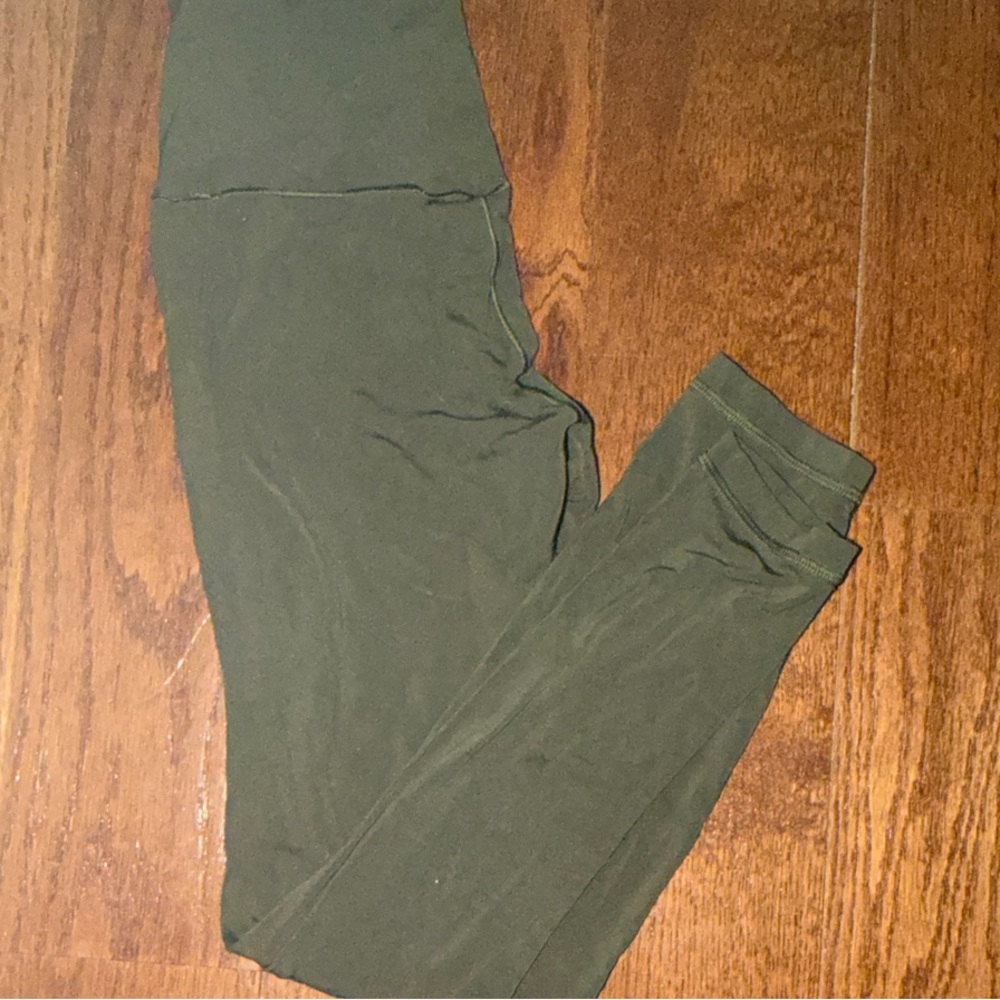 Aerie Real Me Forest Green Leggings